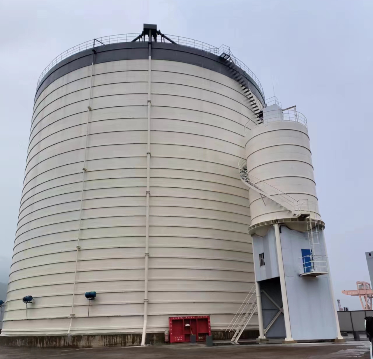 祥符10万吨水泥钢板库